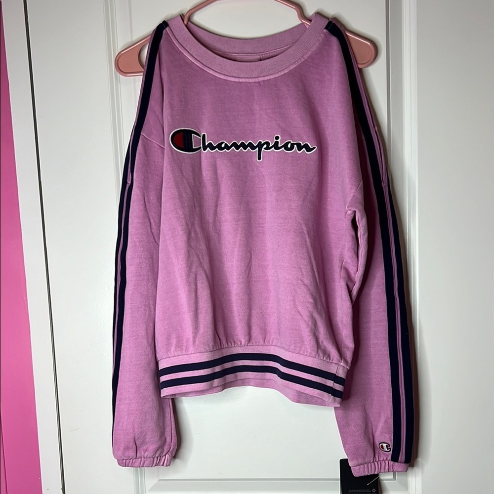 Champion Women's Pink Sweatshirt ✅NEW
